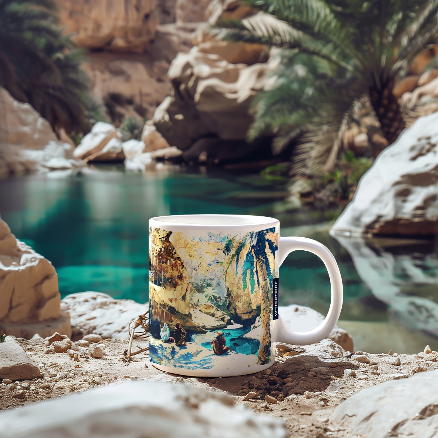 Desert Oasis of Balochistan Mug