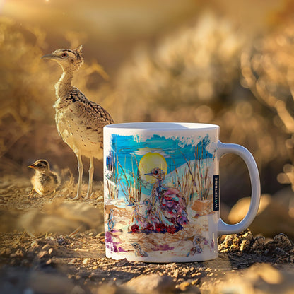 Balochistan's Bustard Beauty Mug