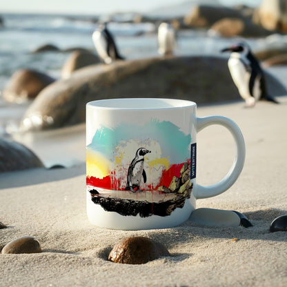 Cape Penguin Vibrance Mug