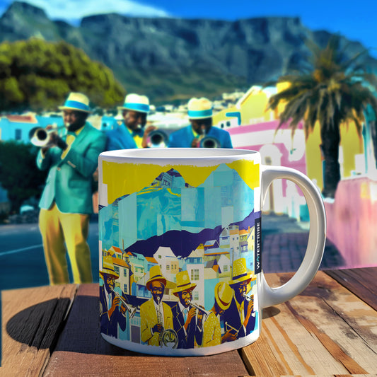 Jazz Echoes of Cape Town Mug