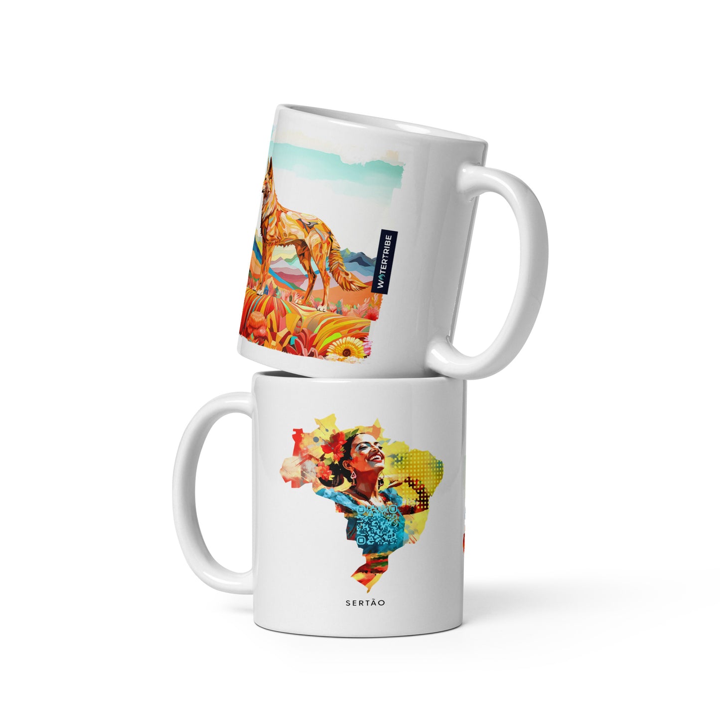 Sertão Manned Wolf's Colorful Realm Mug