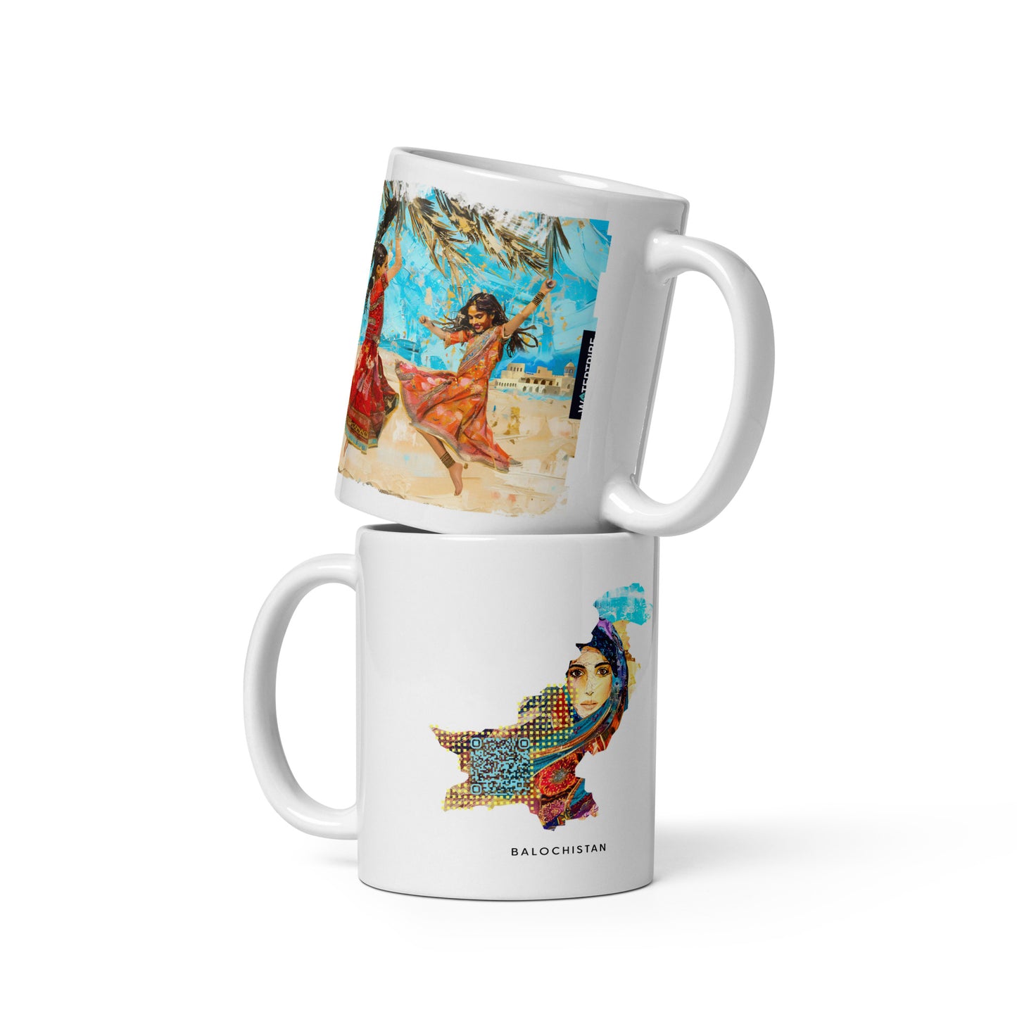 Dancing Spirits of Balochistan Mug