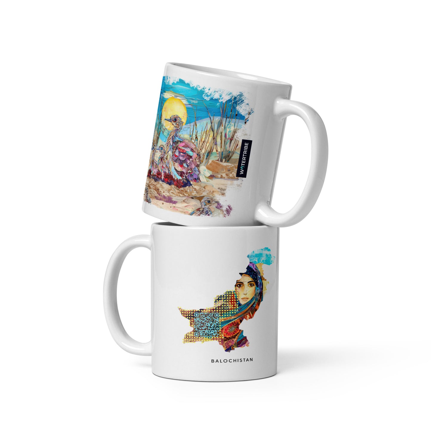 Balochistan's Bustard Beauty Mug