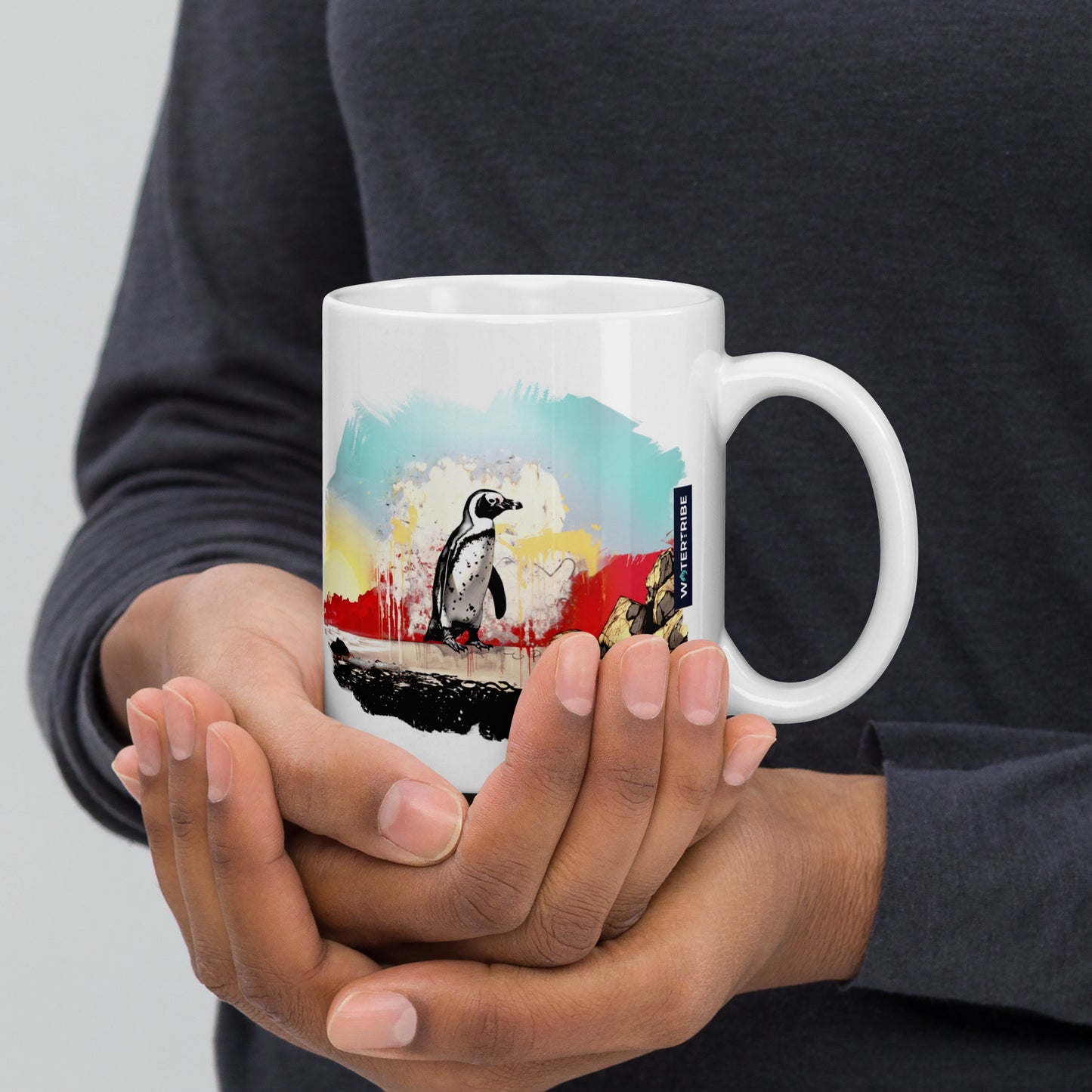 Cape Penguin Vibrance Mug