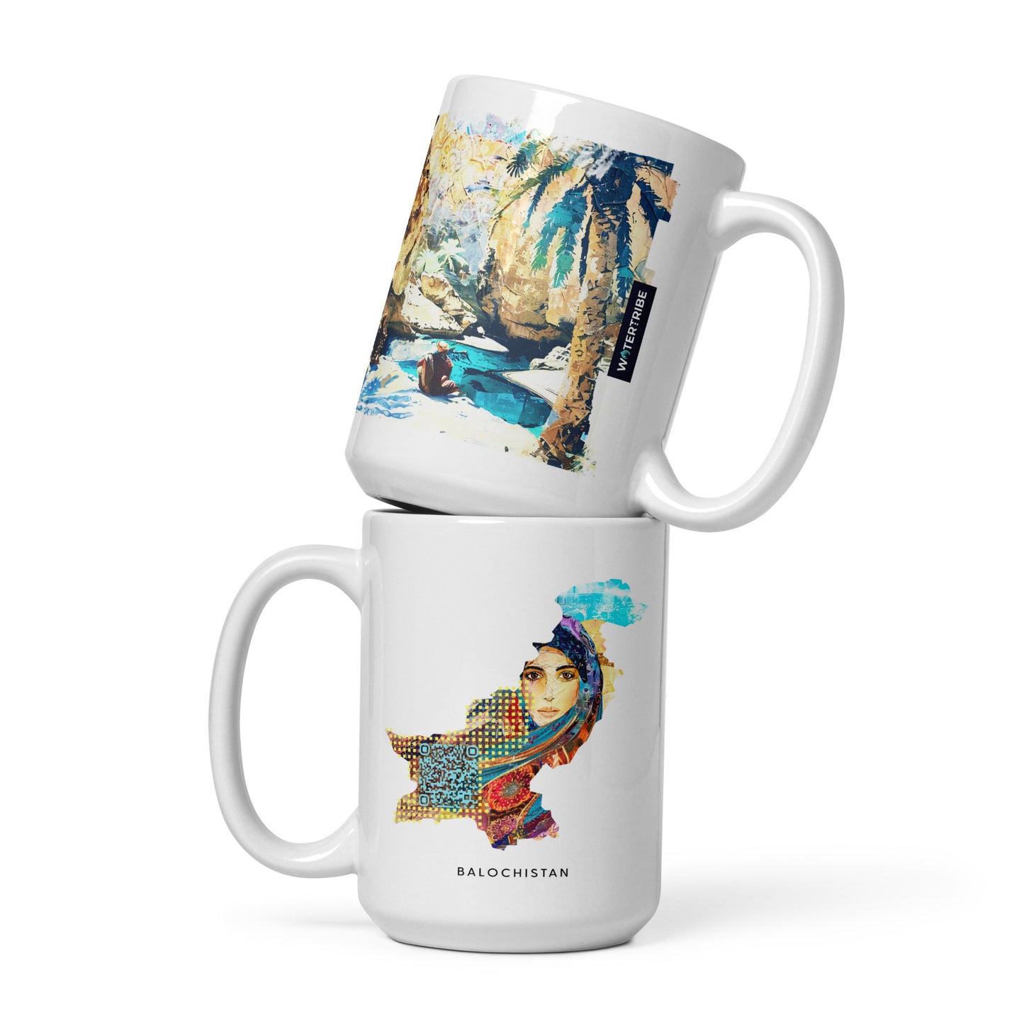 Desert Oasis of Balochistan Mug