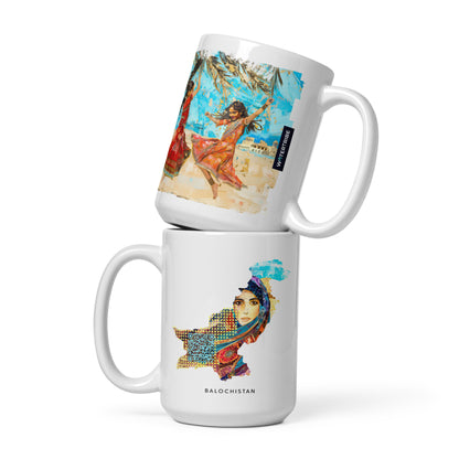 Dancing Spirits of Balochistan Mug