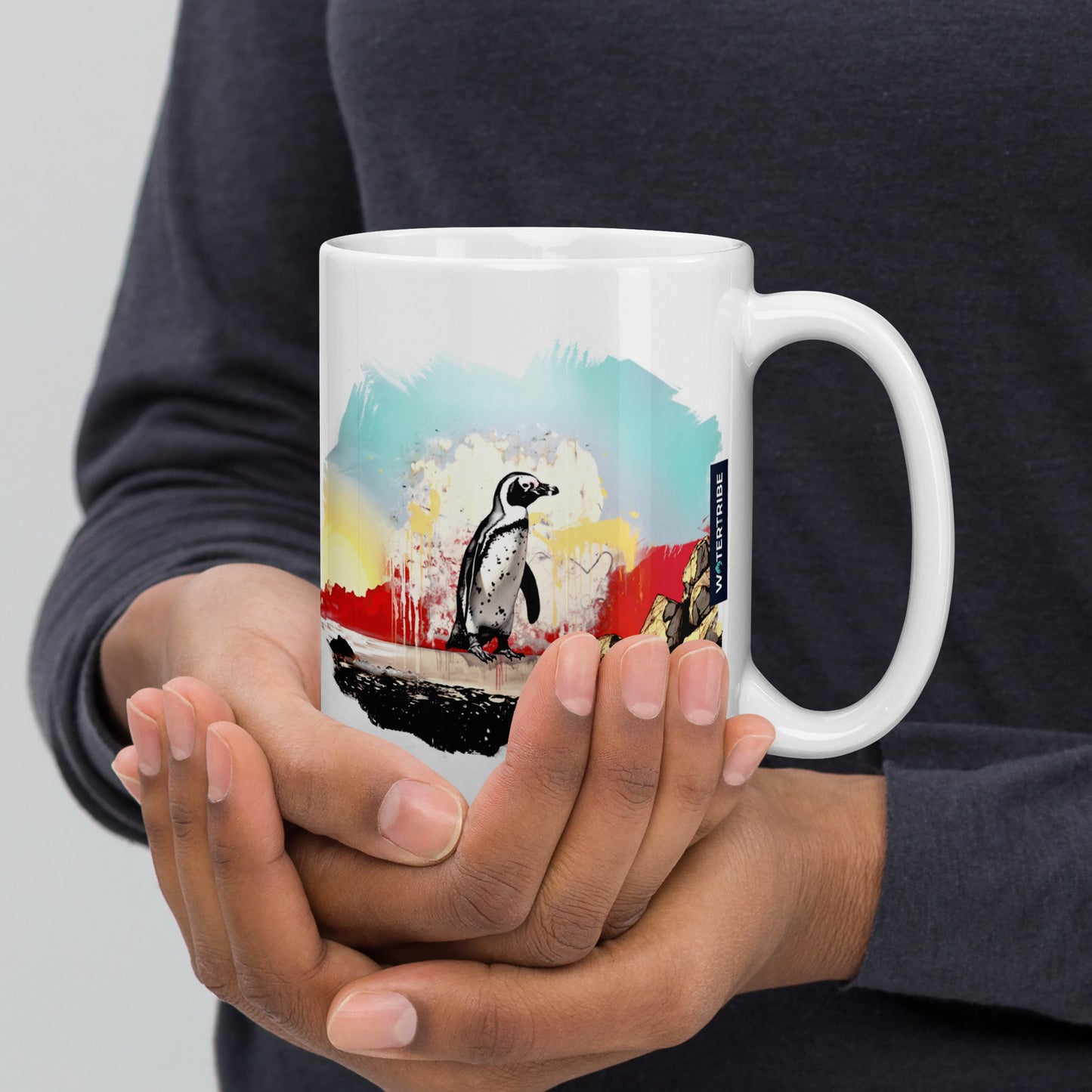 Cape Penguin Vibrance Mug