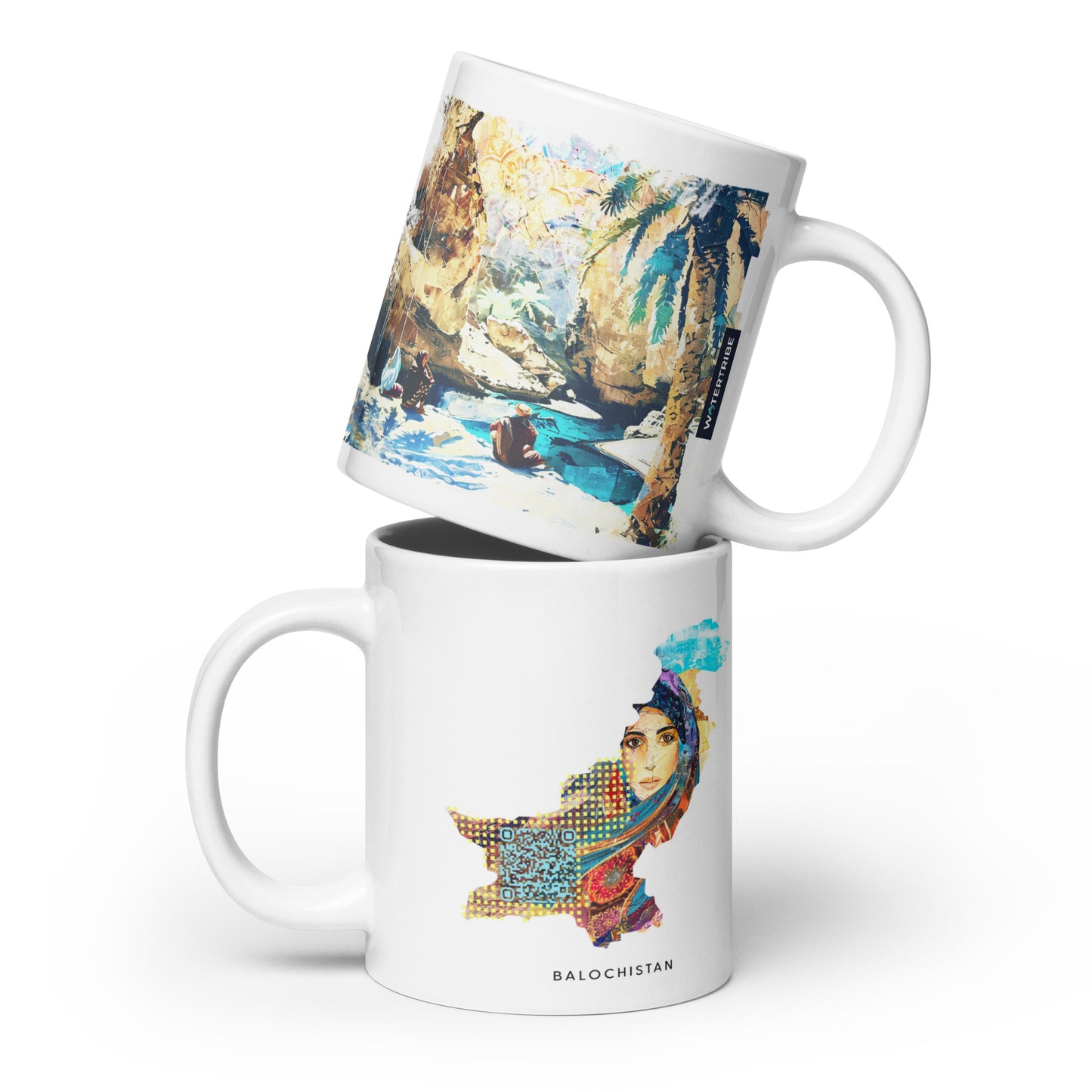 Desert Oasis of Balochistan Mug