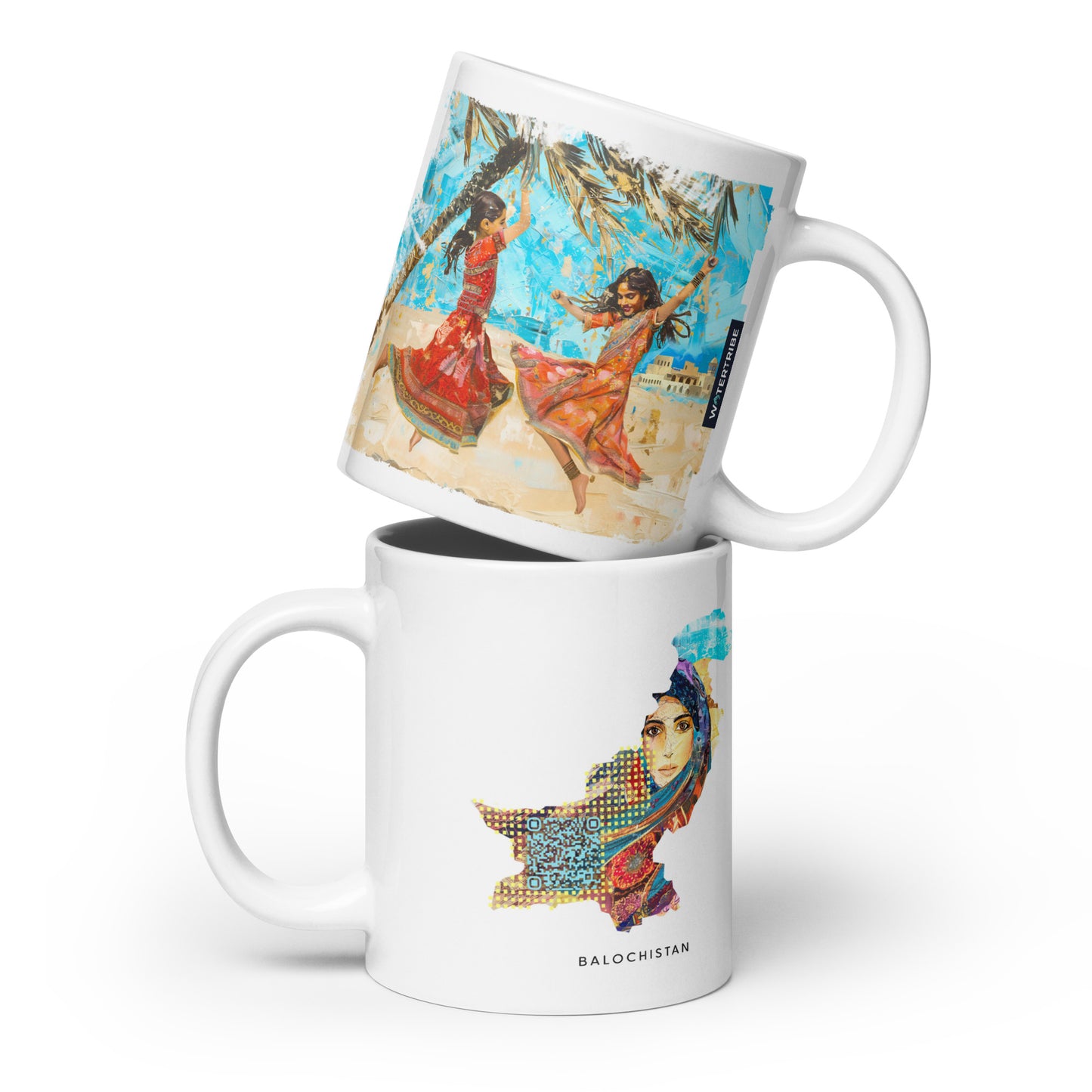 Dancing Spirits of Balochistan Mug